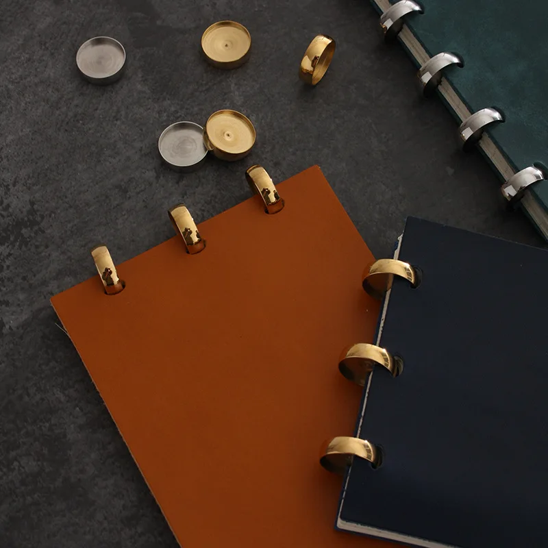 

Round Shape Spring Snap Hooks Clip Zinc Alloy Accessories 20 mm 10 Pcs, DIY Leather Mold Dies Cutting Ring Cover Refillable