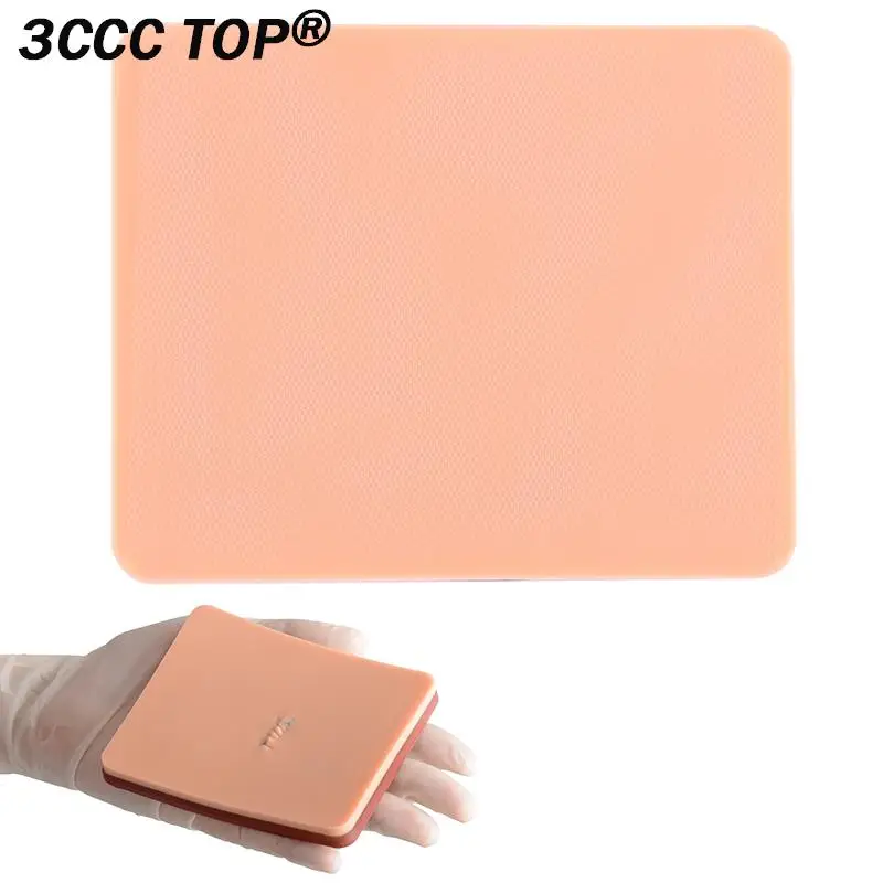 Silicone Simulation Skin Suture Training Model Surgical Suture Knotting Teaching Pad Gadgets Self Designed Wounds Reusable