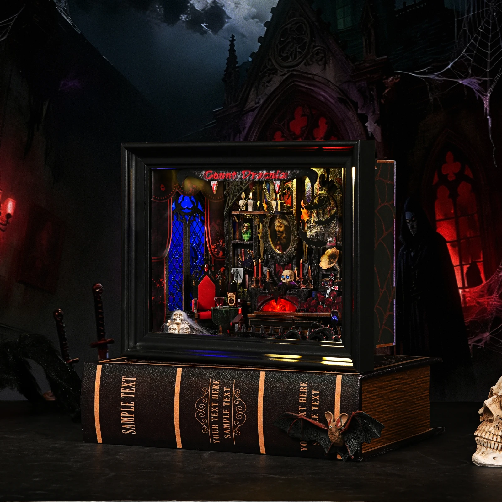 Light-Up Book Nook Kit — product detail 1