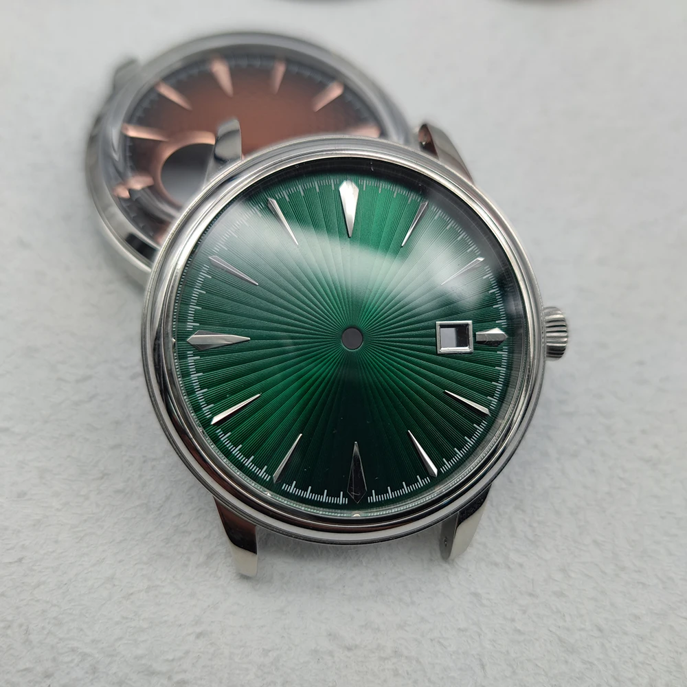 Cadran de montre NH35, Modification 36mm, pièces de montre automatiques, couleurs noir/nu/vert, cadran de haute qualité adapté au mouvement NH35 NH35A