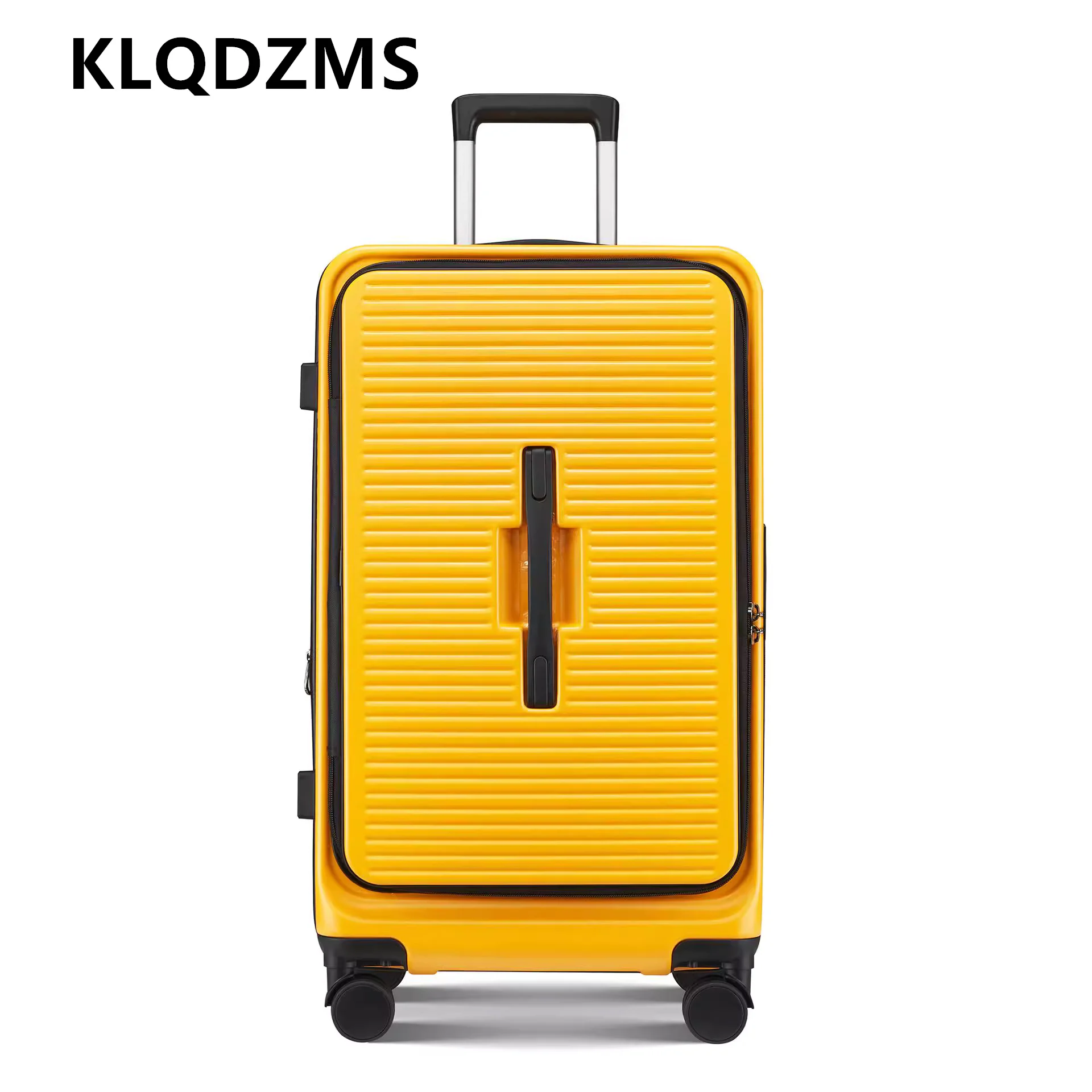 

KLQDZMS ABS+PC Suitcase Large Capacity Trolley Case 22"26"30 Inch Family Travel Essentials Women's Men's Universal Luggage