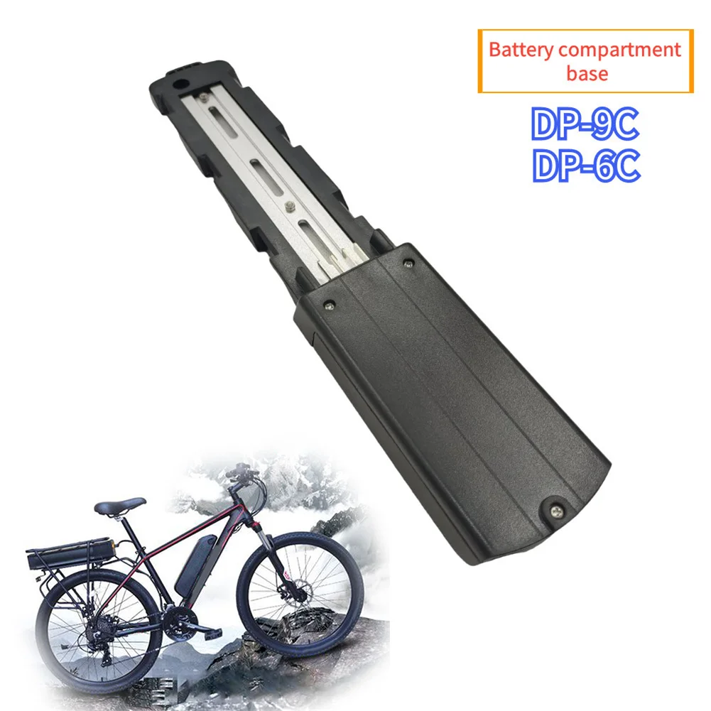 1×Bottom Base Ebike Battery Mount Super73- 1PCS 4-pin ABS Metal Black Electric Bicycle For DP-9C DP-6C Functional Cycling Parts