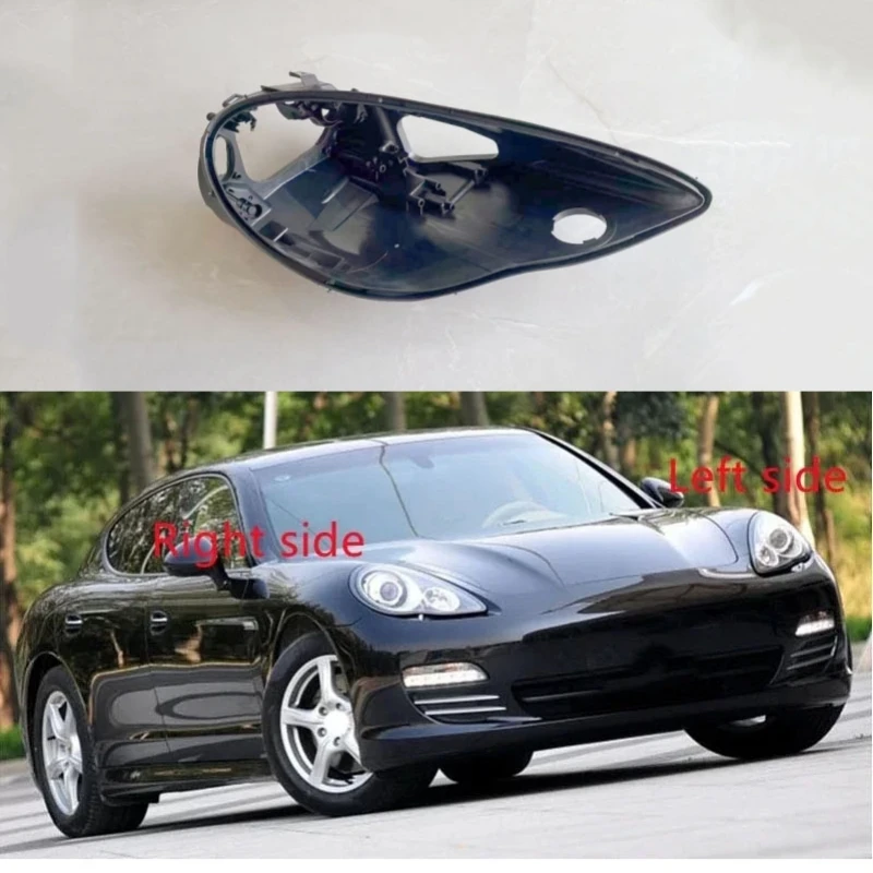 

Headlight Base for Porsche Panamera 2010 2011 2012 2013 Headlamp House Car Rear Base Front Auto Headlight Back House