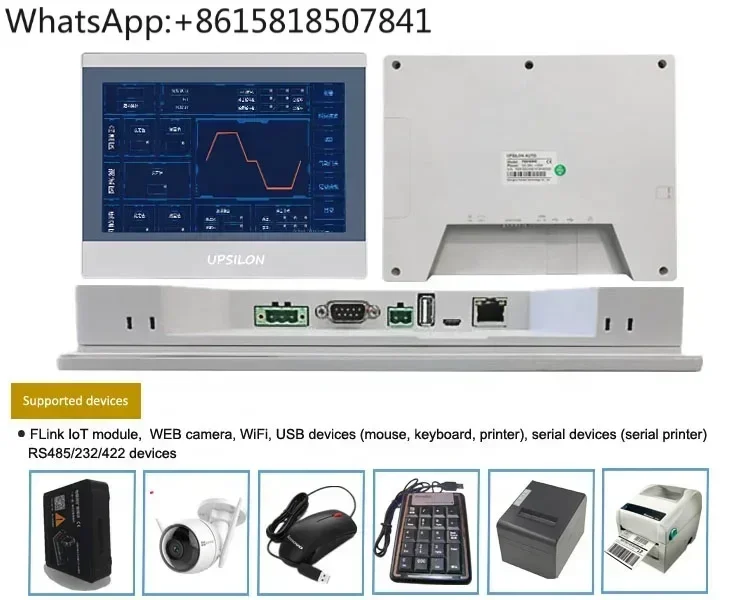 10 inch F6100WE automate programmable modbus operator control hmi operator interface