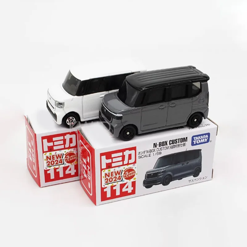 

Diecast 1:58 Scale TOMICA Van Alloy N-BOX 114 Car Model Finished Product Simulation Toy Collection Gift Static Model Ornament