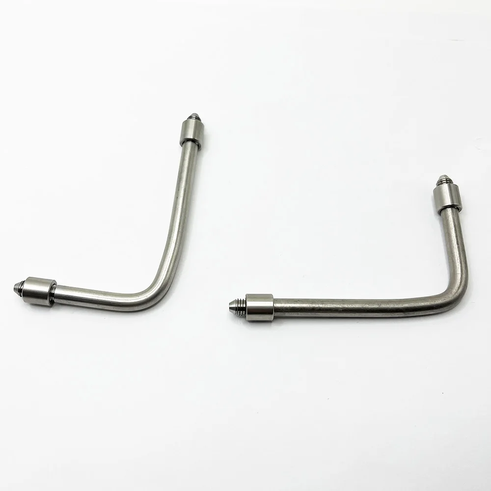 2sets Customized Water Jet Cutting Head 1/4'' High Pressure Pipe For Dardi Waterjet Cutter Heads 85x55mm Long 1/4 H.P Tube Assy