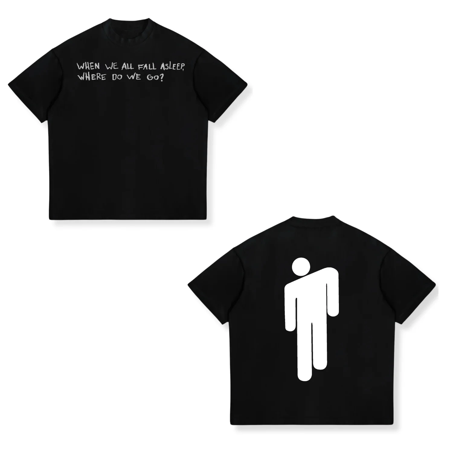 Billie Eilish T-shirt 2026 Summer New Hot Selling Men's Awomen's Casual Fashion Pure Cotton T-shirt Y2K Street Wear T-shirt
