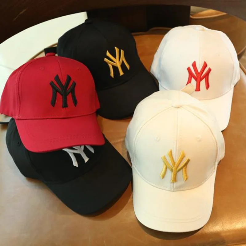 

Boys Girls Kids Hats Cotton Letter Embroidery Baseball Cap for Children Cool Popular Hip Hop Cap Autumn Summer Sun Hat Wholesale