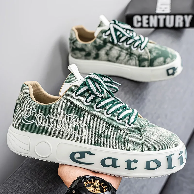 

Высококачественные уличные мужские кроссовки, модная мужская обувь для доски, повседневная легкая противоскользящая обувь с дышащей сеткой, Zapatos De Hombre