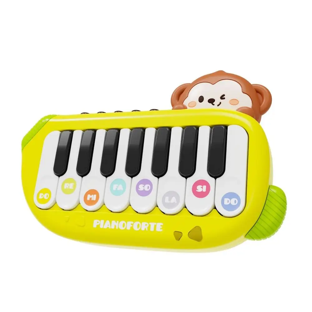 Mini clavier électrique multifonctionnel, éducation précoce, apprentissage de la musique, jouet de piano électronique, lumière avec partition itude