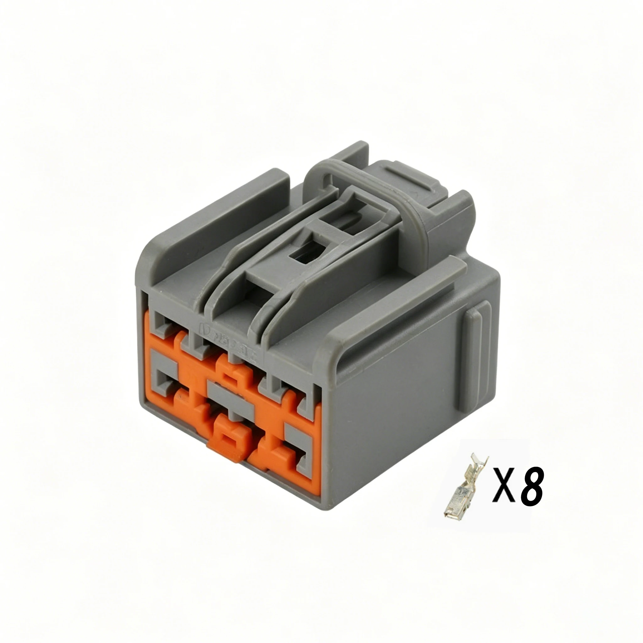

1/5/10 PCS 8 Pin Female Electrical Connector Car Window Lifter Harness Plug Sockets 7282-3243-40 7283-3243-40 For Ford