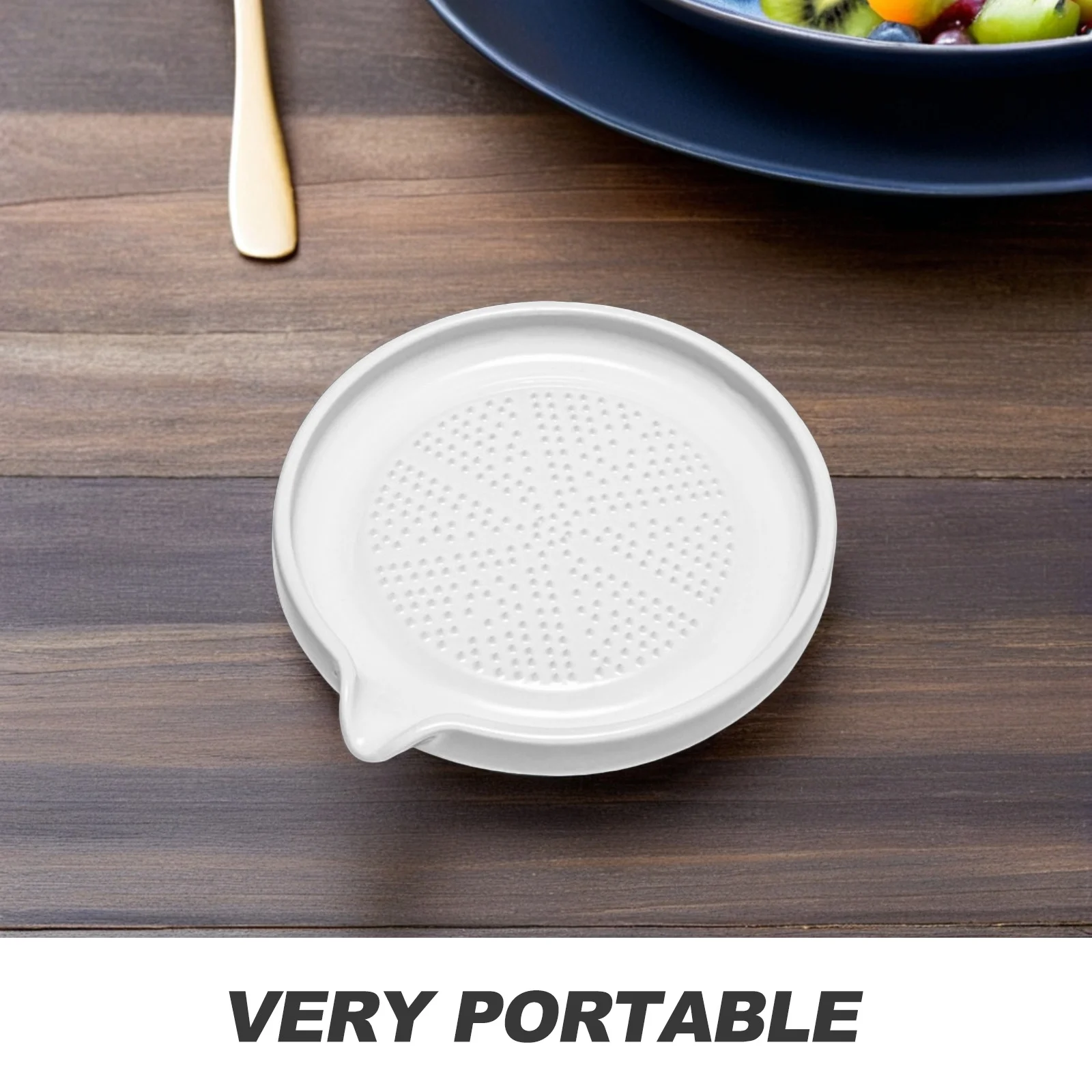 السيراميك المطبخ الثوم طحن لوحة كسارة الطعام أداة الفاكهة مهروسة الطبخ أداة اليد مبشرة متعددة الأغراض