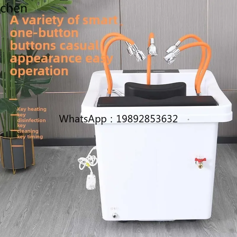 AA Movable Automatic Constant Temperature Heating Water Circulation Head Therapy Basin Massage Head Therapy Basin