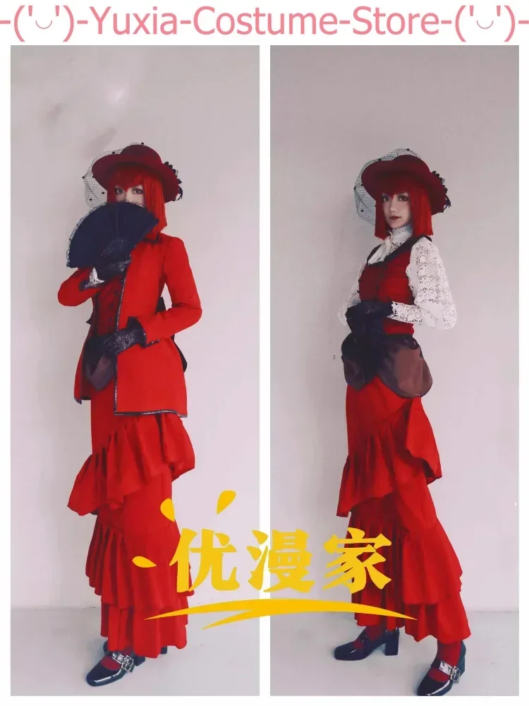 Black Butler Angelina Dares Everyday Wear Cosplay Costume Cos Game Anime Party Uniform Hallowen Play Role Clothes Clothing