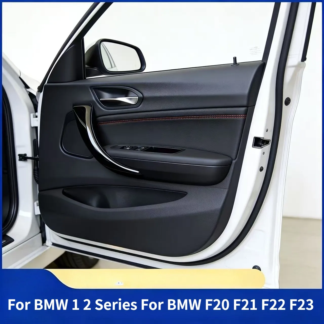 For BMW 1 2 Series F20 F21 F22 F23 2012-2019 Left Right Side Car Inner Door Handle Pulls Cover Driver Side Door Handles