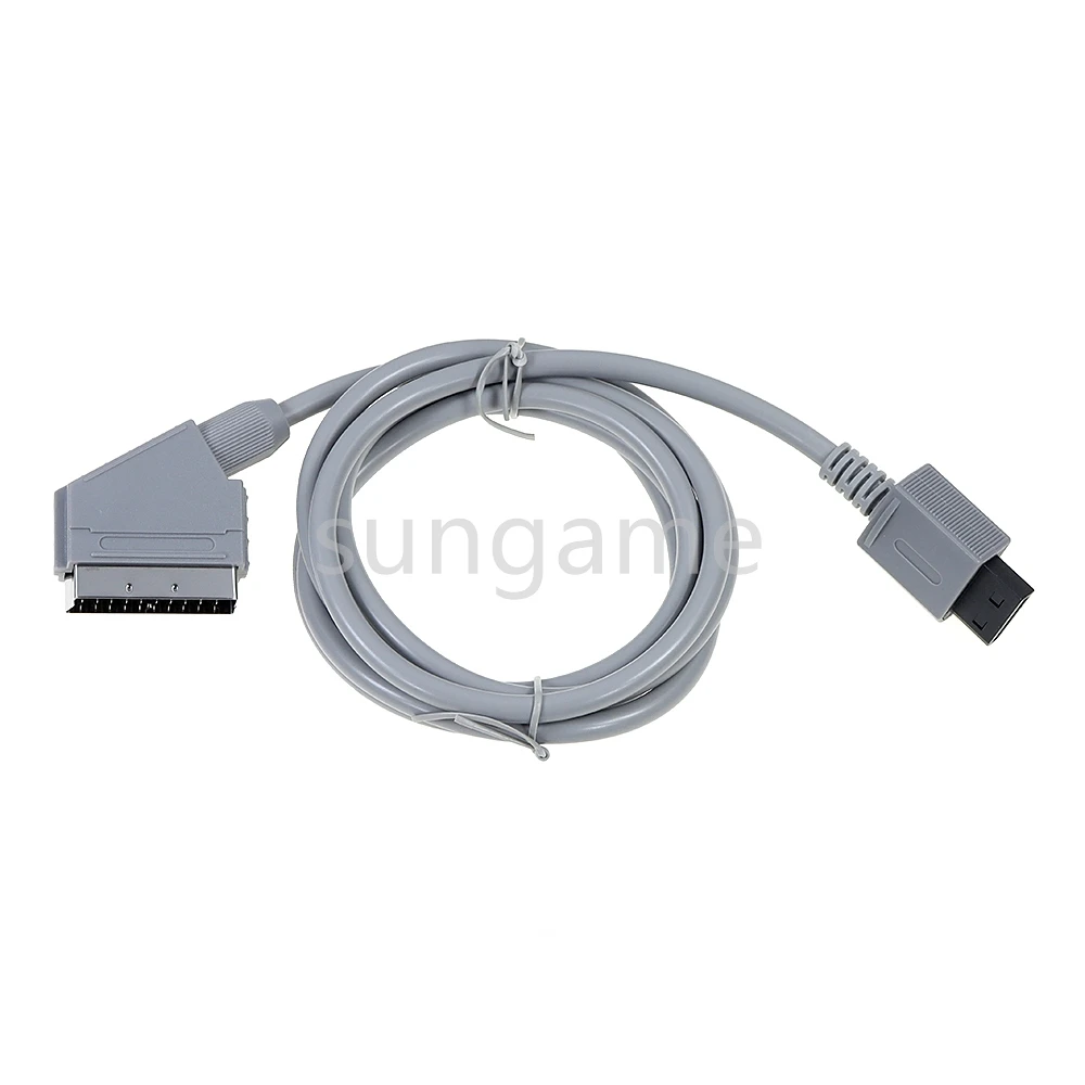 1pc for WII WIIU 1.8m Scart RGB Video Cable Cord for Wii NTSC Game Console HDTV Cord view 6