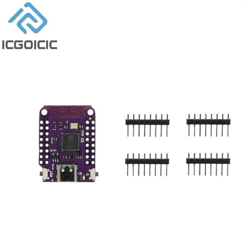 FOR WeMos D1 Mini Pro V3.0 V4.0 NodeMcu 4MB/16MB Lua WIFI Internet Of Things Development Board Based ESP8266 CH340G Nodemcu V2