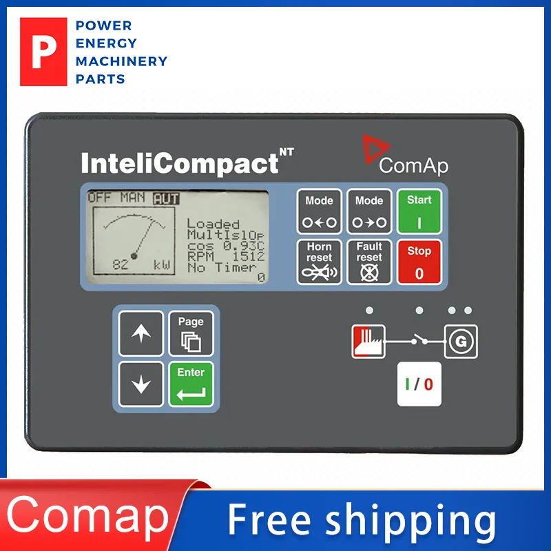 IC-NT MINT Oryginalny sterownik automatycznego uruchamiania generatora diesla InteliCompact NT MINT Moduł sterujący agregatu prądotwórczego