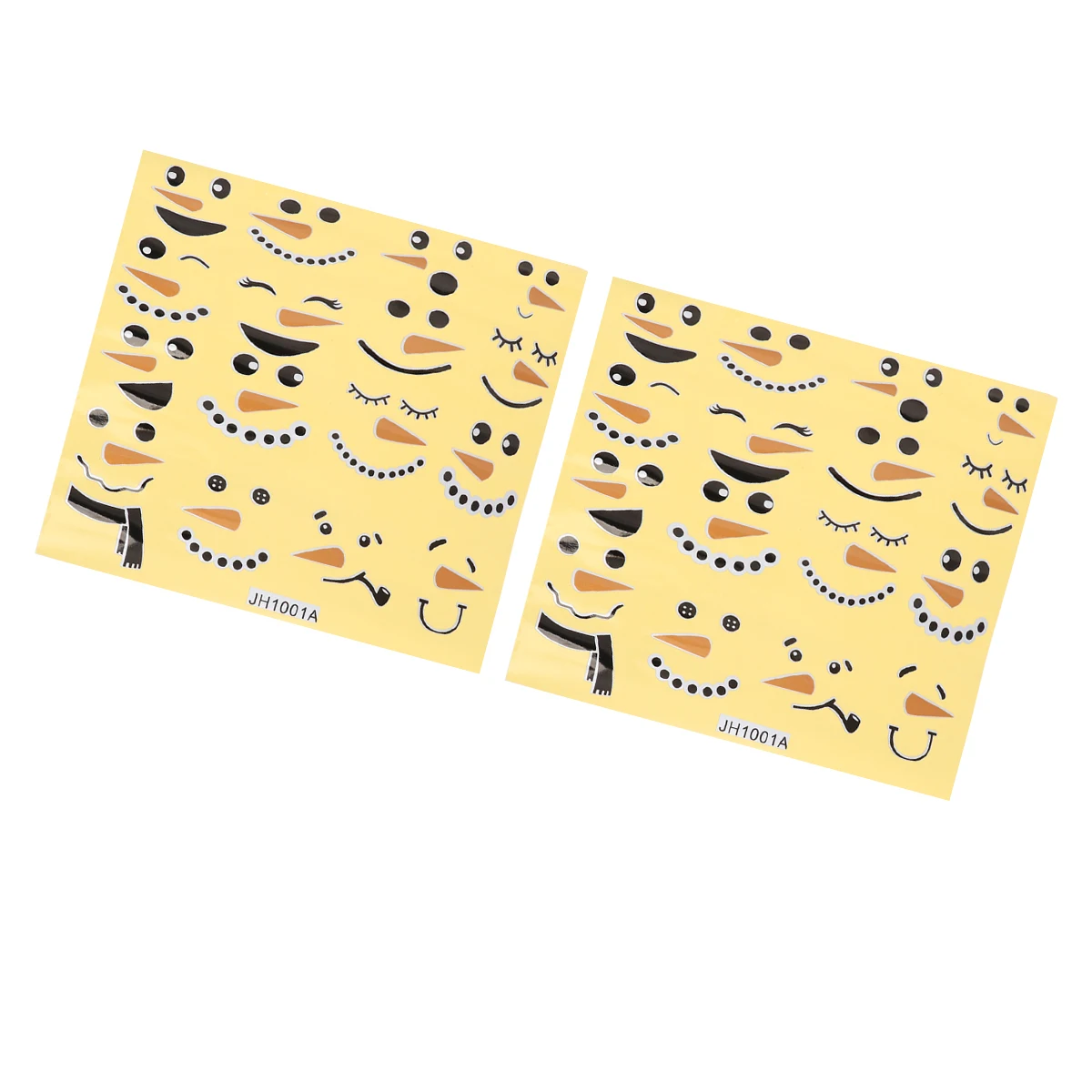

2pcs Snowman Stickers Christmas Decorations Removable PVC Wall Sticker Self Adhesive Kids Room DIY Party Holiday Ornament
