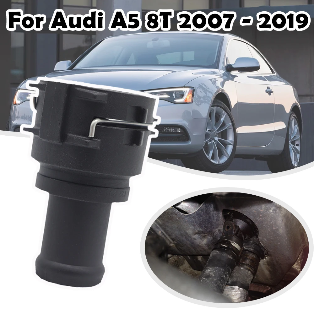 

Car Radiator Coupling Coolant Hose Flange Connector 3B0122291B For Audi A5 8T 2007-2019 Skoda Octavia 1U 1Z VW Caddy 2K Sharan