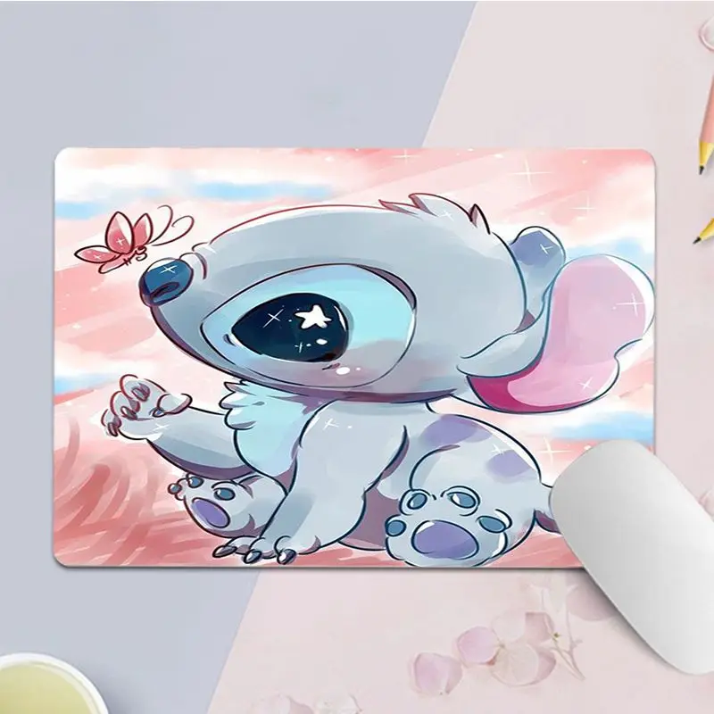 Disney Cartoon Lilo & Stitch Animation Cabinet Gaming Computer Laptop Desk Mat Mouse Pad Notbook Padmouse Desk Play Mats