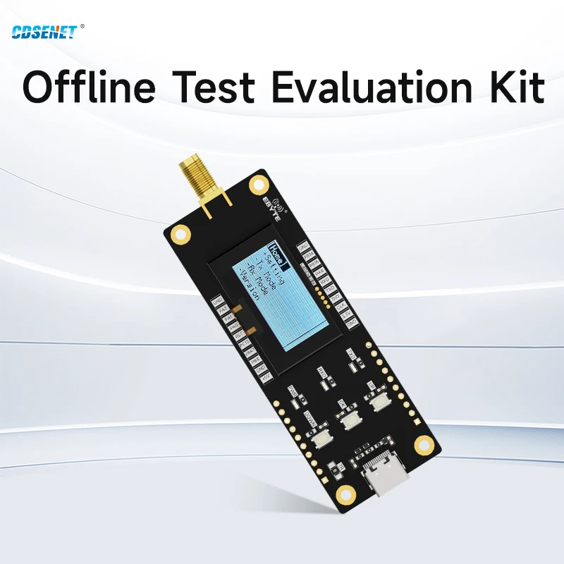 Lora-LLCC68オフラインテスト開発ボードキット,cdsenet E220-400TBH-SC, 30dbm,uart,oledボタンコントロール,433mhz,stm32f103c8t6