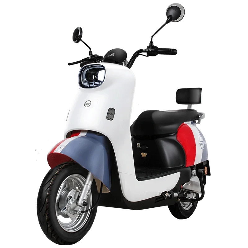 Electric vehicle official flagship 60V20A battery car retro men's and women's electric moped A67