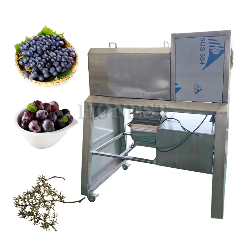 Grapes Destemmer Crusher / Grape Destemmer / Grape Squeezing Machine Price