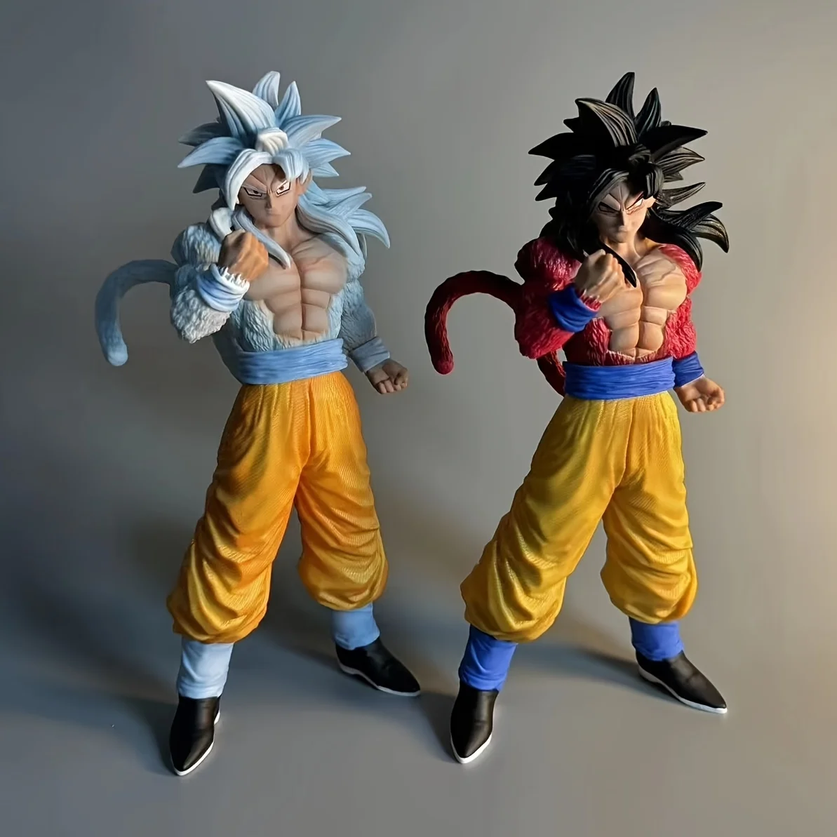 30cm/11.81in Anime Dragon Ball Z Goku Super Saiyan 4 Ssj4 Ssj5 Action Figure Figurine Statue Home Decor Birthday Gift