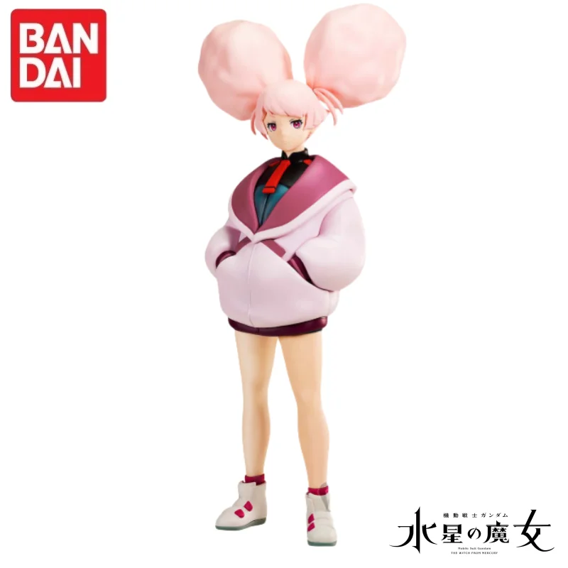 

in Stock Original Bandai Gundam Mobile Suit Gundam: The Witch from Mercury Figure - Chuchu Panlunch Anime Model Statue Toy Gift