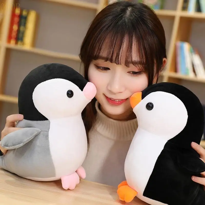 

090B Lovely Pillow Plush Penguin PP Cotton Animal Kids Room Decors