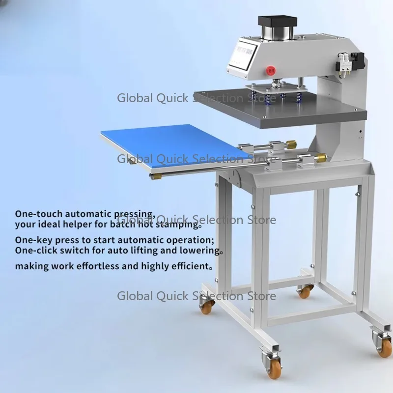 

High Pressure Pneumatic Heat Press Large Size Fabric T-shirt 80*100cm Sportswear Heat Transfer Machine