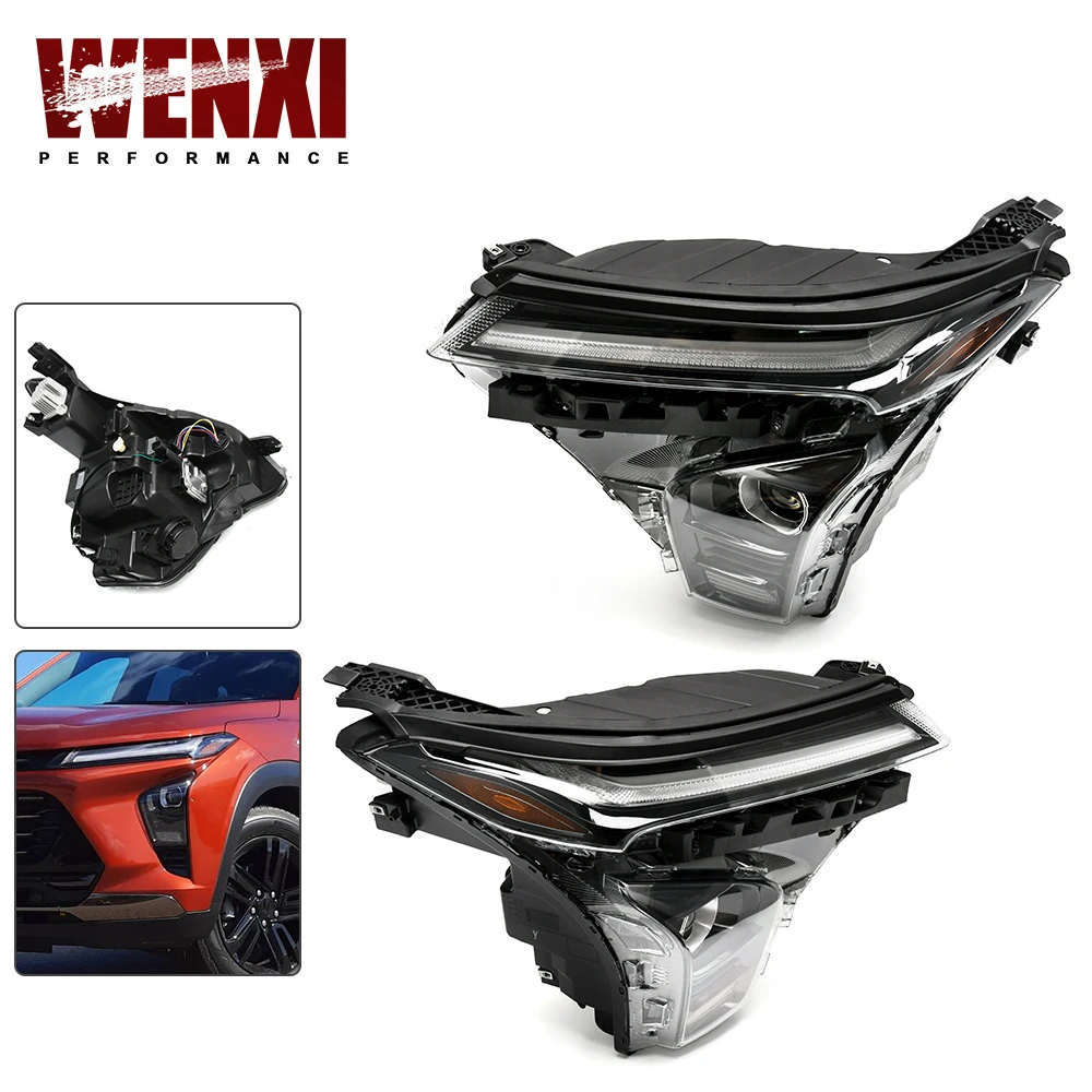 

Head Lamp DRL Daytime Running Lights Left Right Side Headlight Assembly With LED DRL Projector For Chevy Trax 42865174 42865175