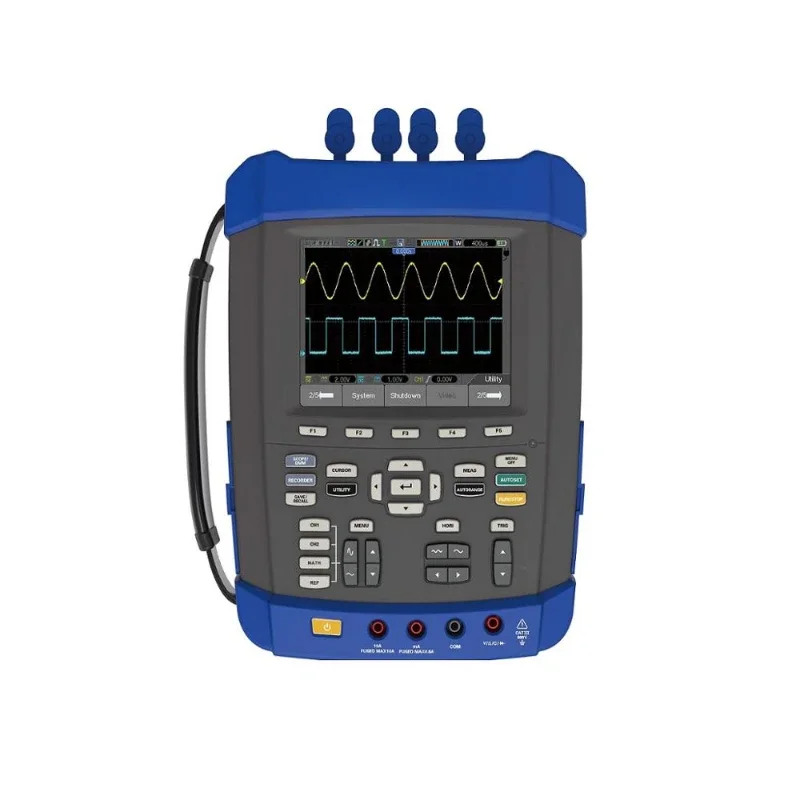 DSO8072E 70MHz 6 in 1 DSO Oscilloscope Handheld Digital Oscilloscope Multimeter Arbitrary Signal Generator HLX