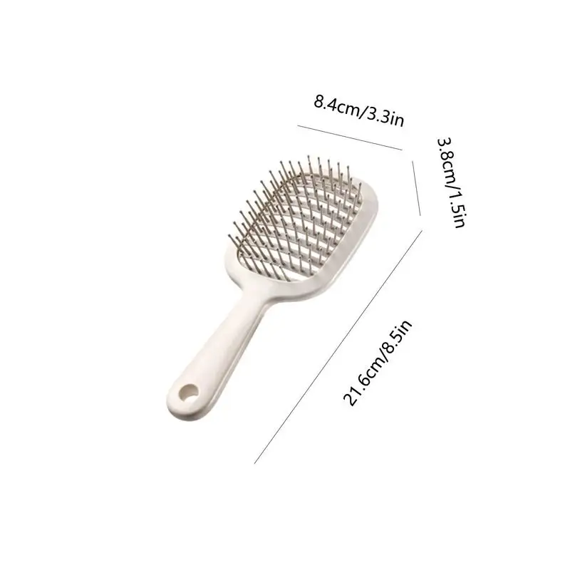 Vent Brush For Blow Drying Paddle Detangling Brush Paddle Brush For Blow Drying Vented Paddle Brush Curved Hair Brush For Wet view 6