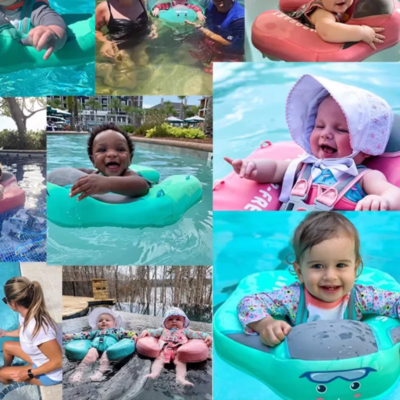 Ненадувная плавательная петля Mambobaby для младенцев (для плавания на животе)