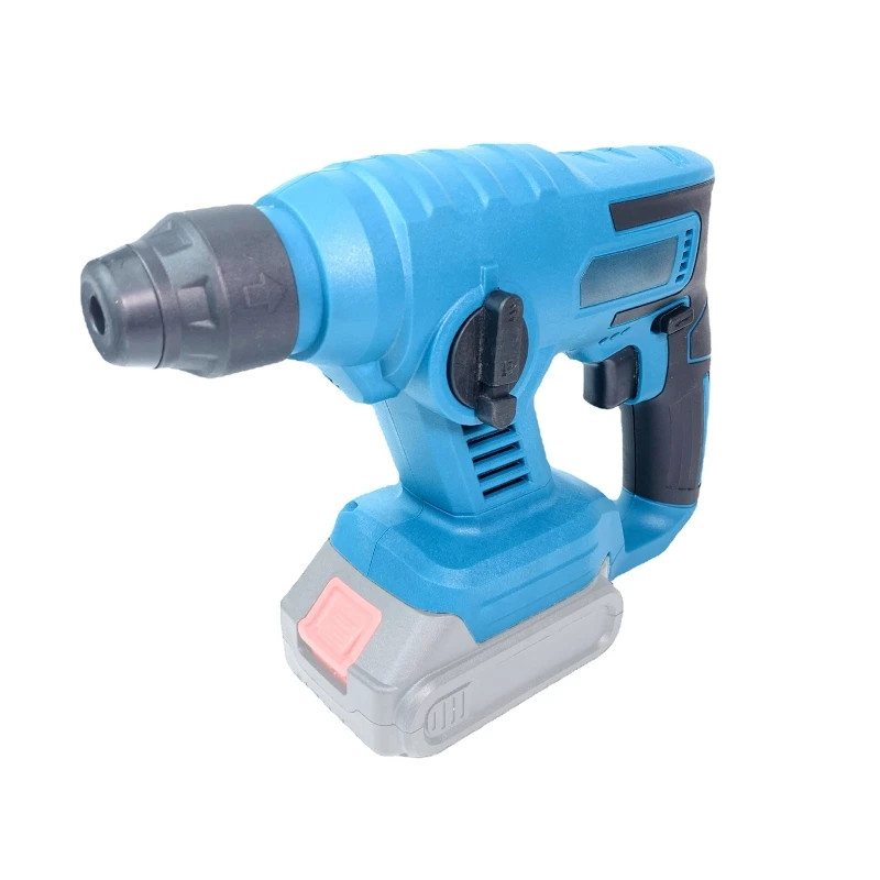 Electric Hammer 4500rpm Cordless Variable Speed Concrete Demolition Hammer Lightweight Portable Hammer For 18V Makita Battery