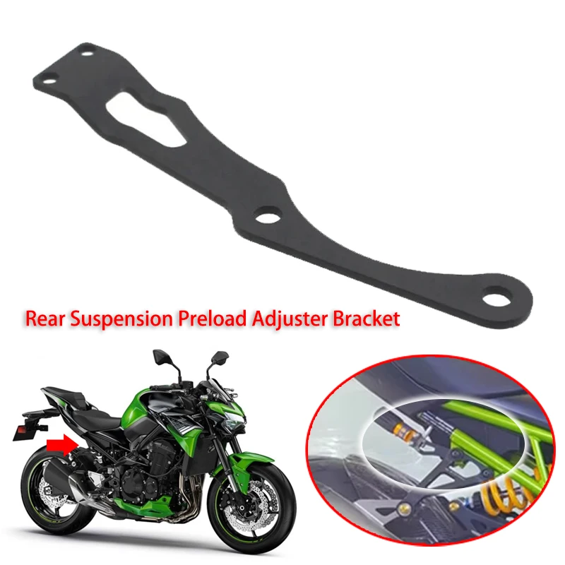 

Motorcycle Pre-installed adjustment Stand Rear Suspension Shock Absorber Preload Bracket Fit For Kawasaki Z900 Z900RS RS CAFE