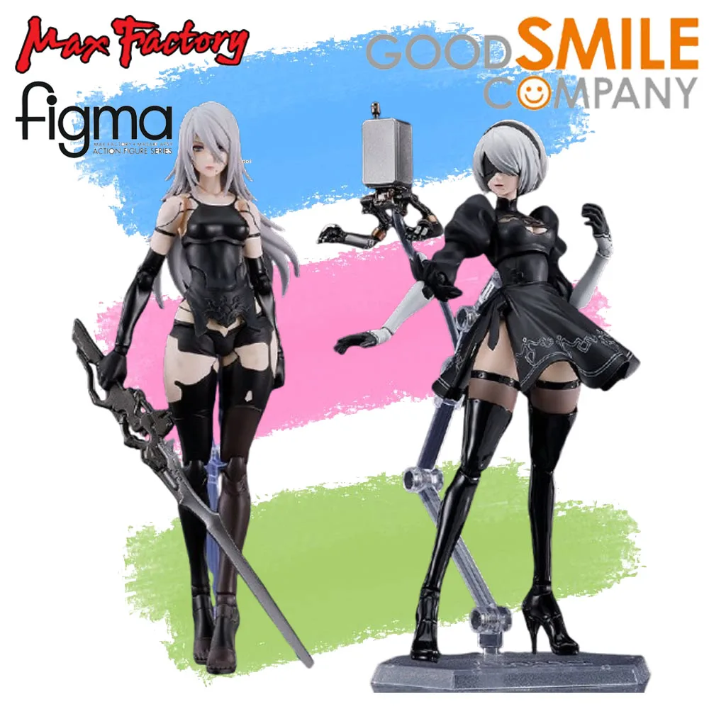 

In Stock Genuine GSC Max Factory Figma NieR:Automata 2B A2 Figure Anime Action Model Toy