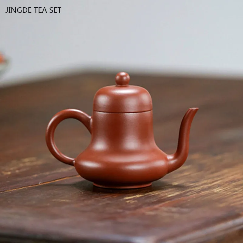 110ml Handmade Antique Dahongpao Teapot Chinese Yixing Purple Clay Tea Pot Customized Zisha Tea Set Accessories Beauty Kettle