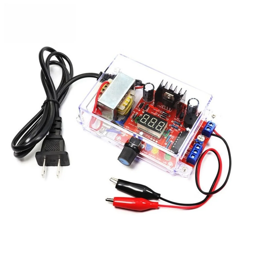 LM317 Adjustable Voltage Regulator Power Supply Kit DIY Electronic Project Signal Generator Function Logic Probe Feature