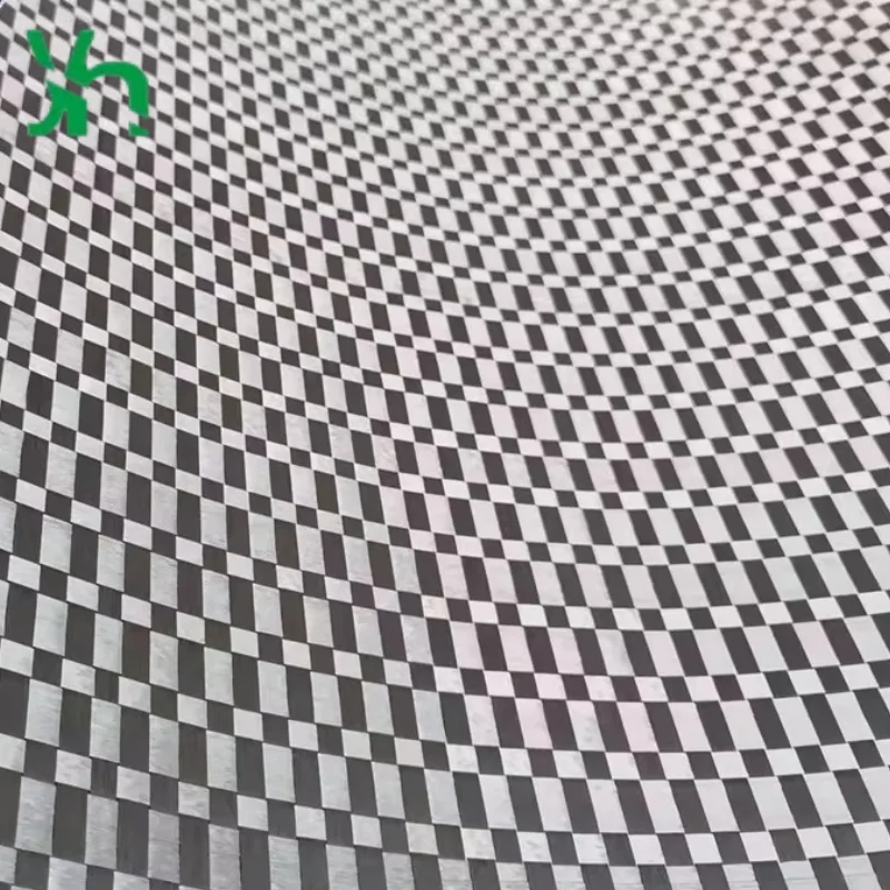 قماش منسوج عادي مستطيل بعرض 12 قيراط 200 جرام من ألياف الكربون - مادة ذات سطح أملس من درجة الفضاء للمركبات الصناعية #4