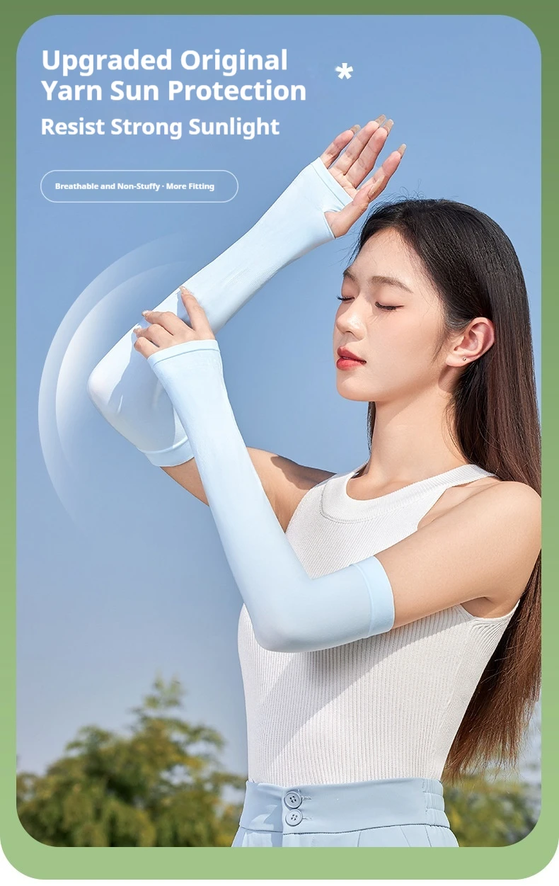 2-paires-de-manchettes-d'ete-en-soie-glacee-pour-hommes-et-femmes-couleur-unie-protection-uv-conduite-cyclisme-protection-solaire-manchettes-rafraichissantes