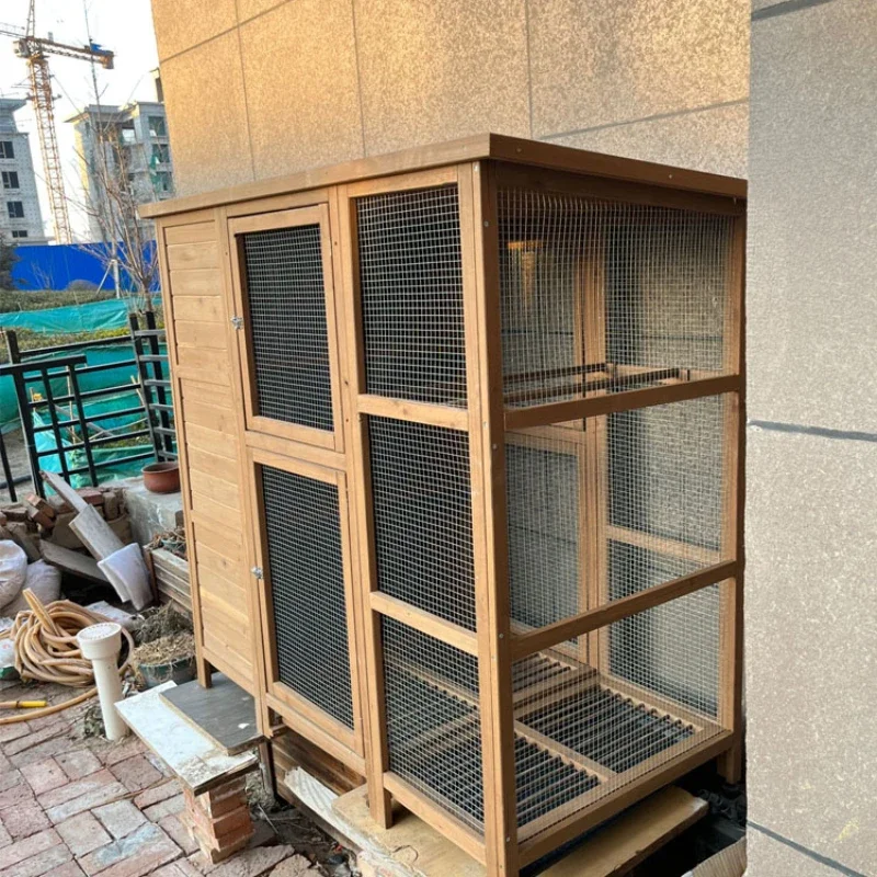 

Outdoor pigeon cage home size combination pigeon nest wooden pigeon shed