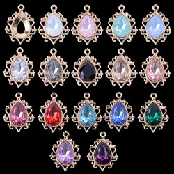 5 PCS/lot Alloy lace diamond drop pendant pendant DIY hand-made hair accessories earrings accessories material