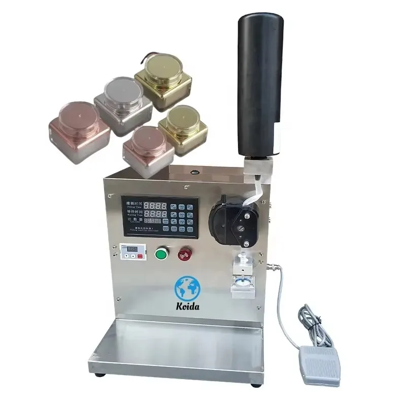 Factory Wholesale UV Gel Nail Polish Liquid Machine Automatic Single-Nozzle Peristaltic Pump For Beverage Powder Mascara