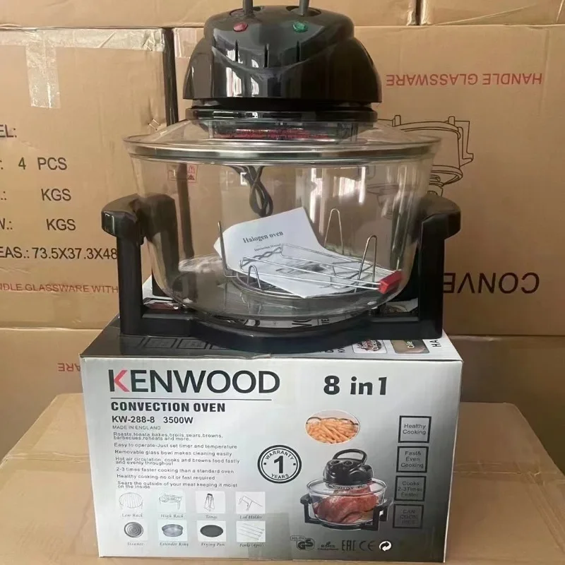 20L multifunctional large capacity household light wave stove, air fryer, glass electric fryer, French fry machine