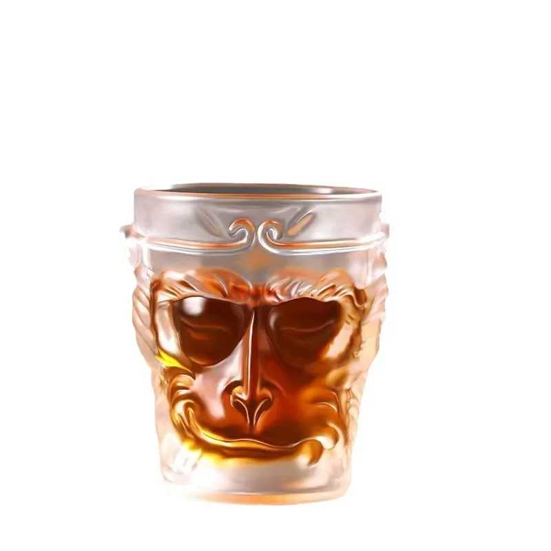 120ml Goku Cup-Frosted-Single Cup Relief Atomized Tea Cup Black Myth Wukong Game Peripheral Essential Summer Periphera Gifts