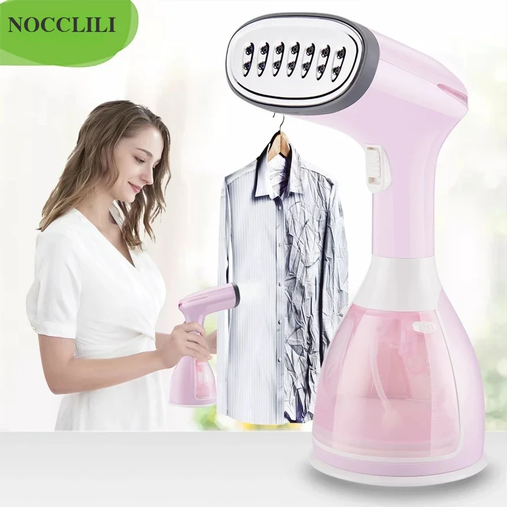 

Handheld Garment Steamer 1500W Fast Heating 330ml Portable Steam Iron For Clothes Fabric Home Travel Office Wedding Anti-Drip