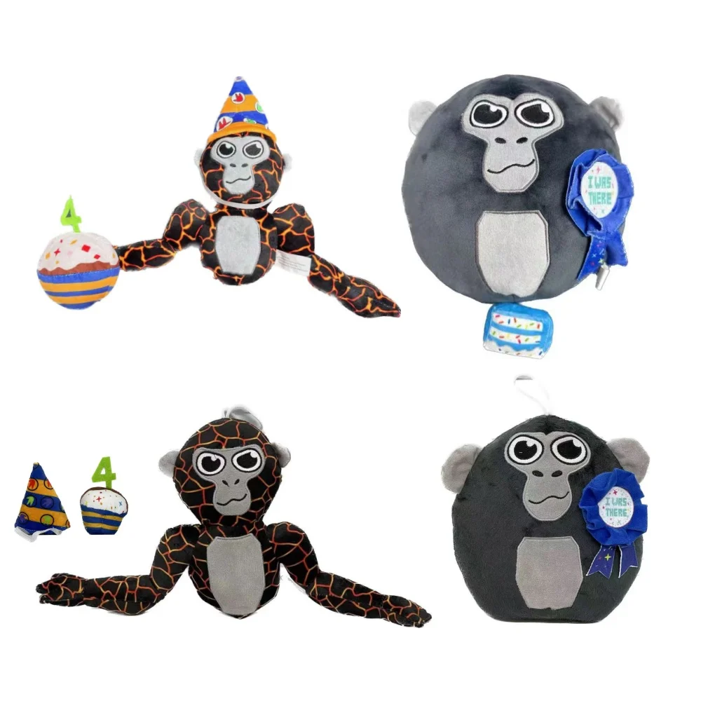 Gorilla Tag Peluche Gorilla Tag Monkey Toy Peluche Muñeco Gorila Peluche Juguete para Cumpleaños Pascua Regalo de Navidad